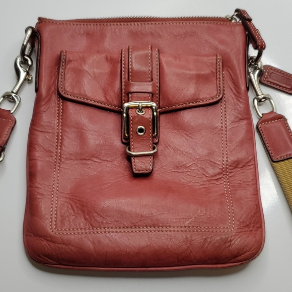 Coach leather crossbody - Picture 5 of 6